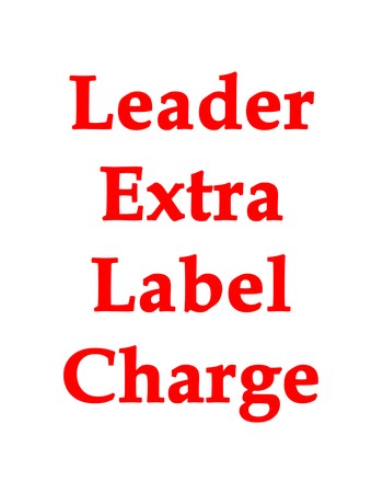 Extra Label Upcharge