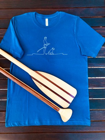 Blue Paddle Board Tshirt